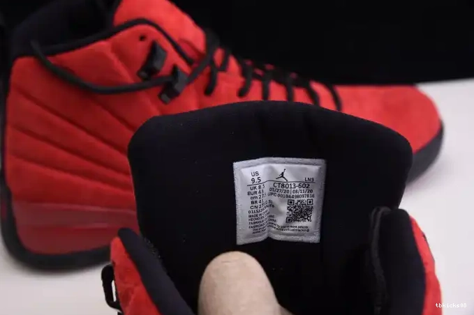 Rep TBkick CT8013-602 Reverse 12 Jordan Game Flu Retro Air 0611